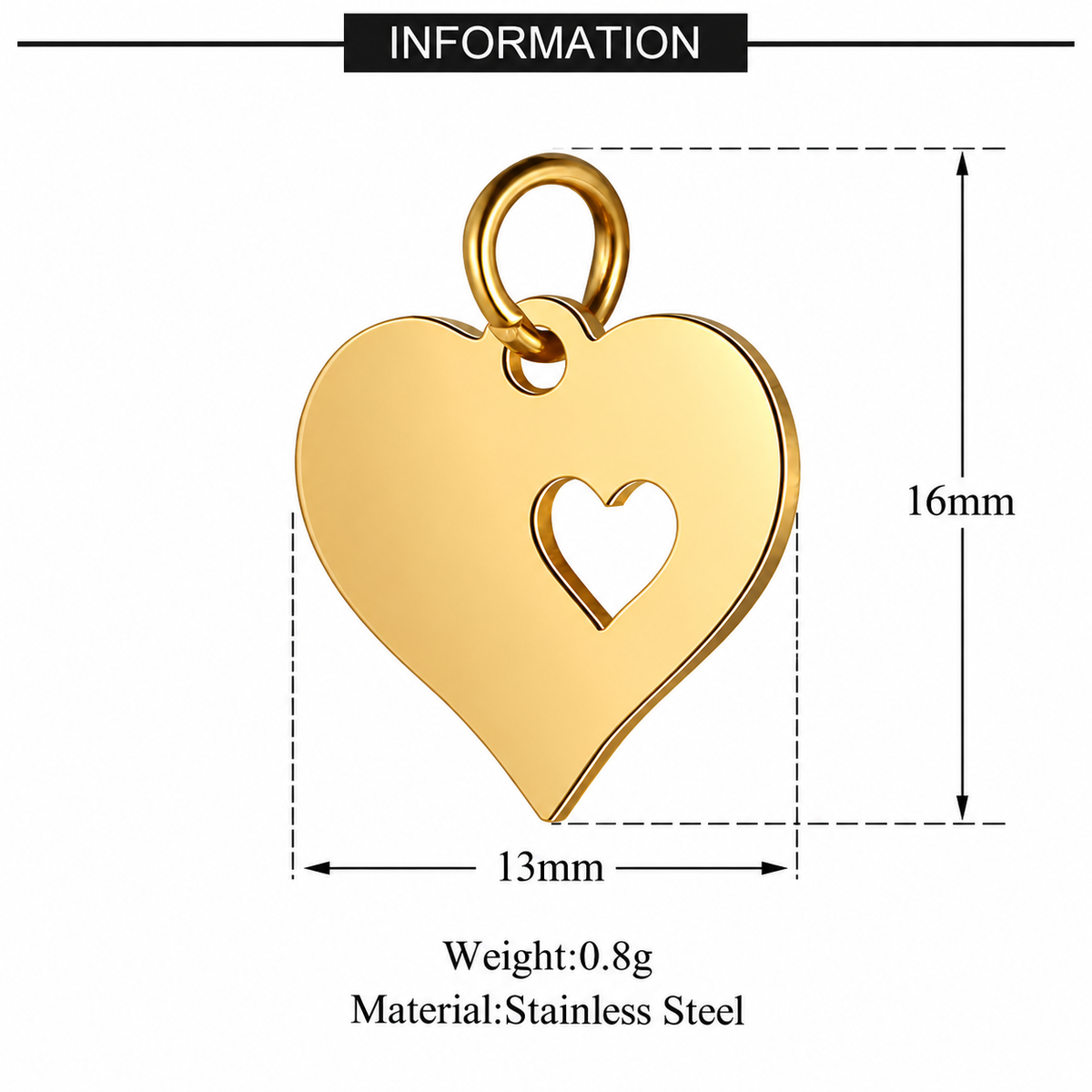 Personalized Heart Name Necklace, Custom Engraved Gold Necklace, Heart Pendant Necklace, Personalized Jewelry Gift for Her